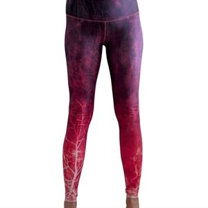 My Inner Fire Purple Ombre Active Leggings size 8 Canadian Brand